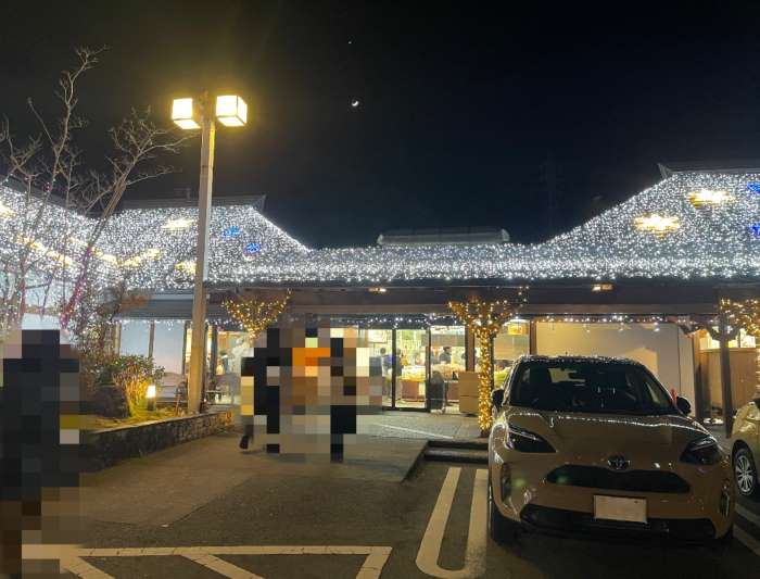 水車亭さんのお店イルミネーション2025-01-03-01